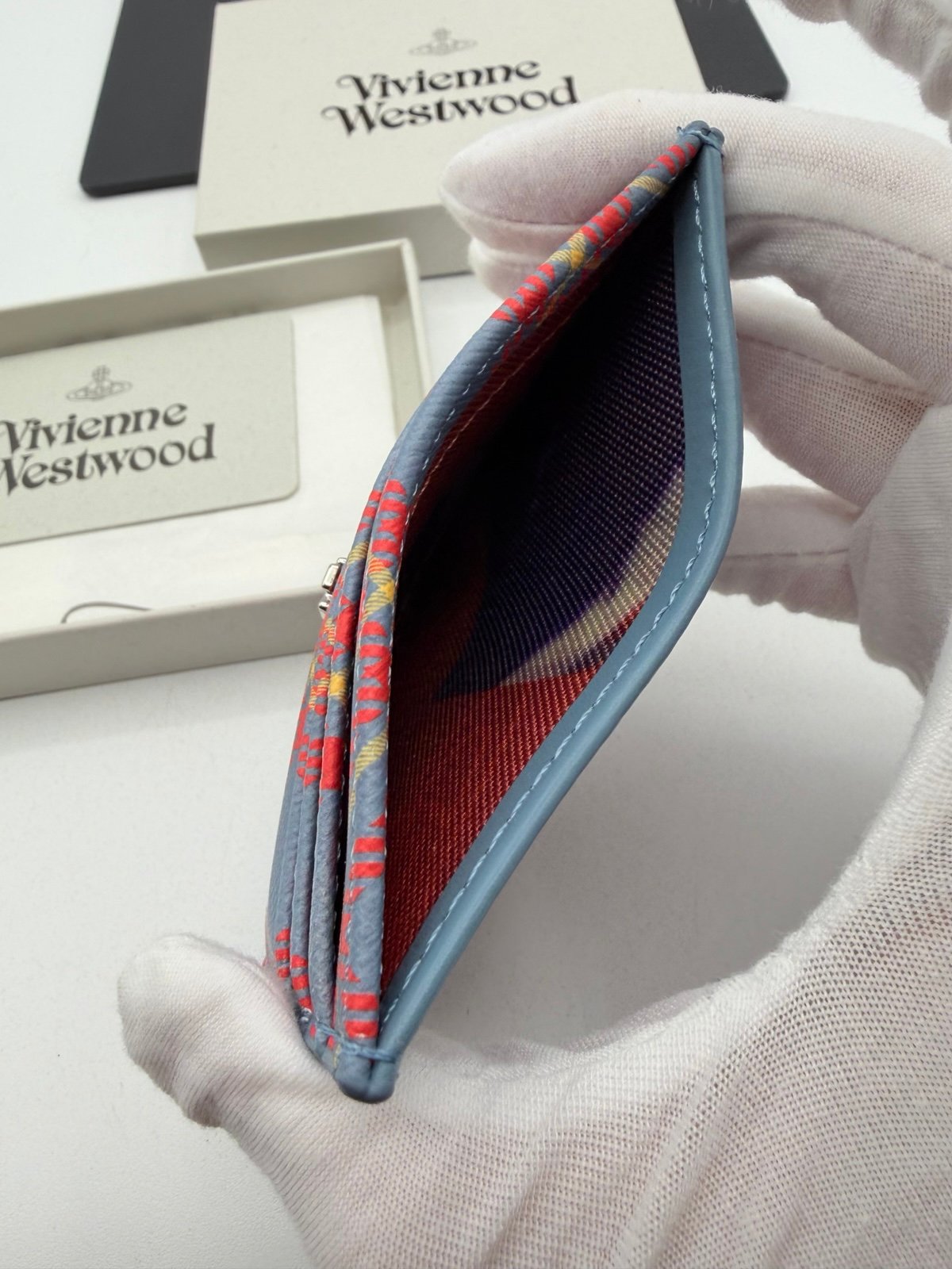Pre-Owned Vivienne Westwood plaid card holder