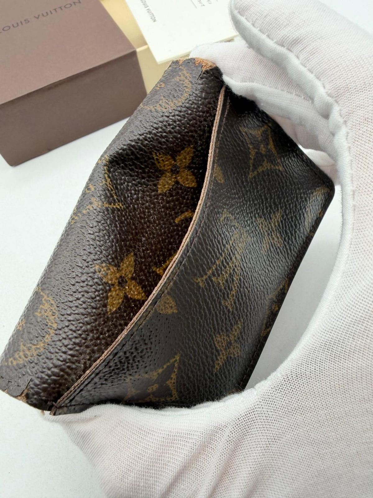 Pre-Owned Louis Vuitton Pocket Organizer Wallet