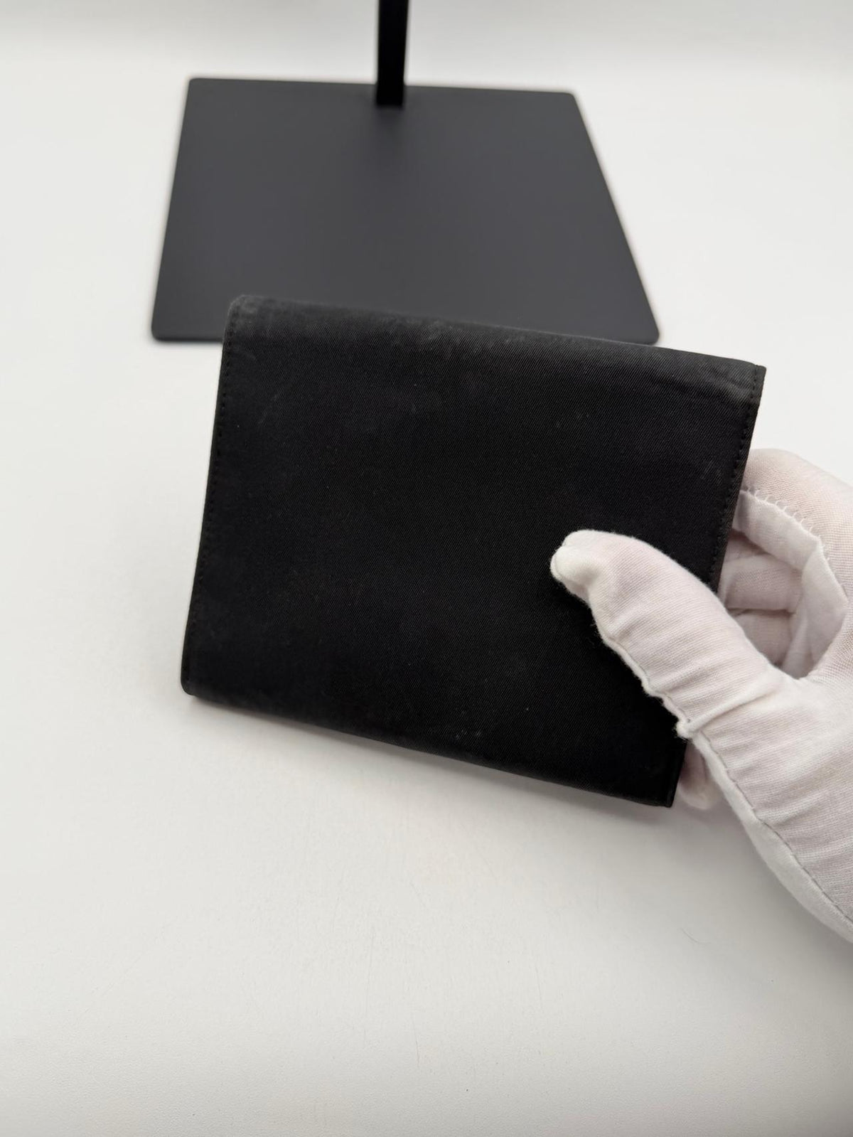 Pre-Owned Prada Nylon Tri fold Wallet