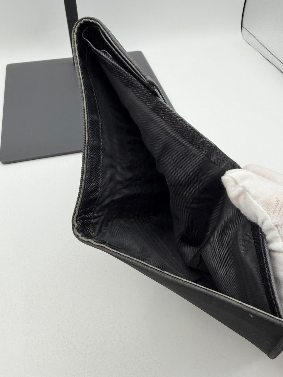 Pre-Owned Prada Nylon Tri fold Wallet