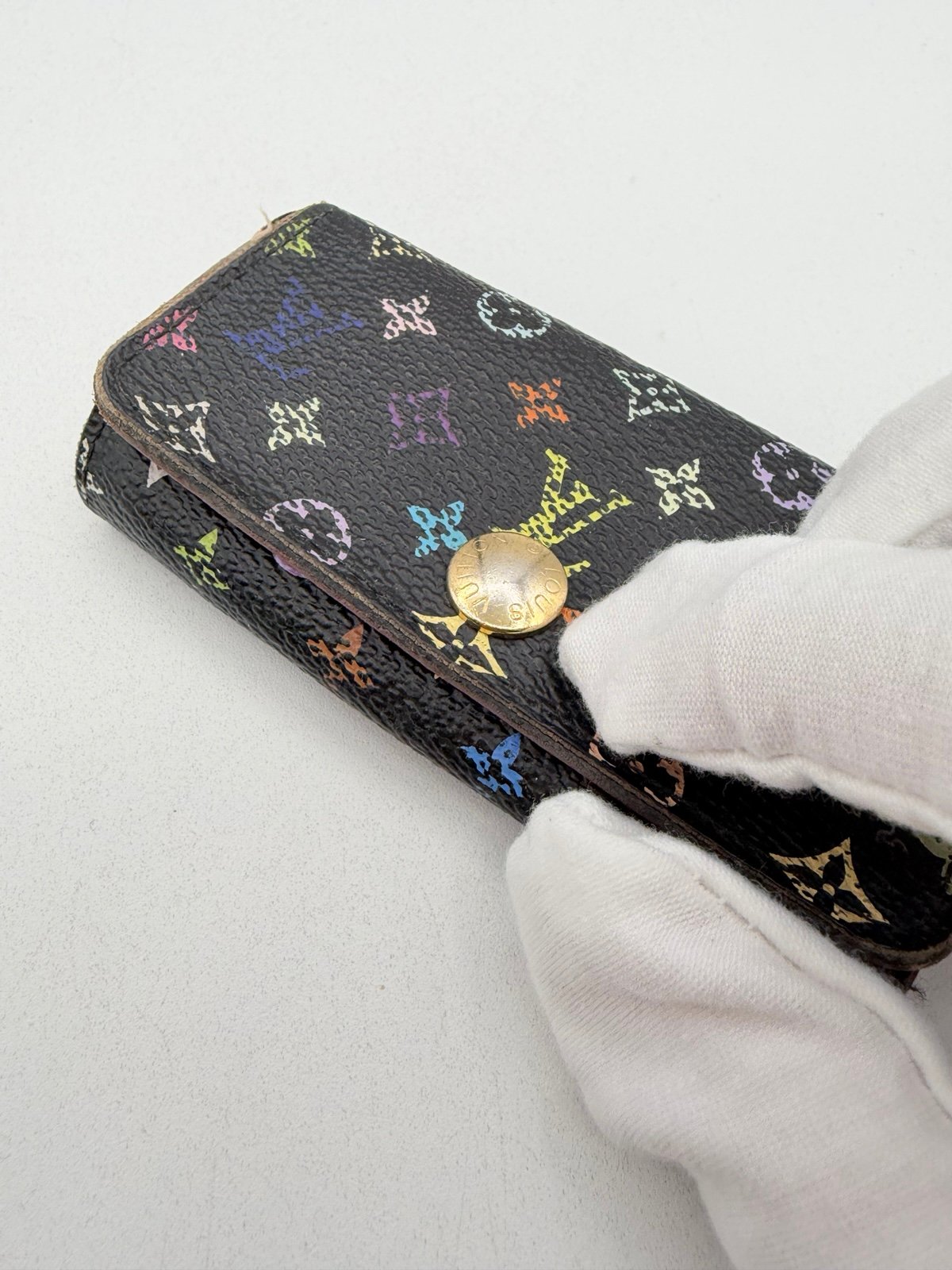 Pre-Owned Louis Vuitton Murakami Key Holder Wallet