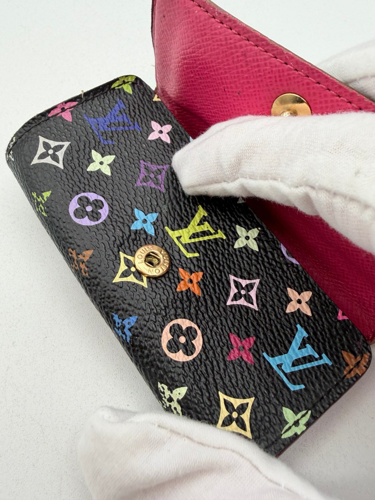 Pre-Owned Louis Vuitton Murakami Key Holder Wallet