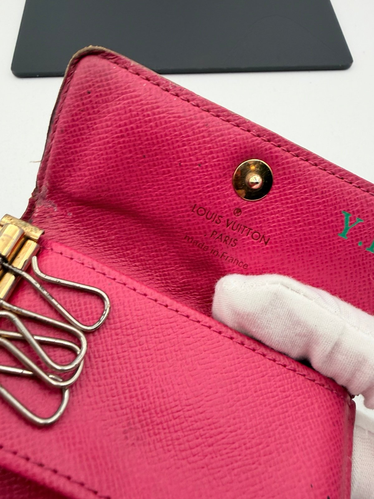 Pre-Owned Louis Vuitton Murakami Key Holder Wallet
