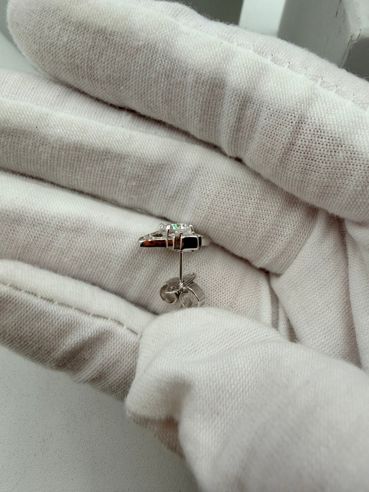 Pre-Owned Vivienne Westwood Orb Stud Earrings Silver