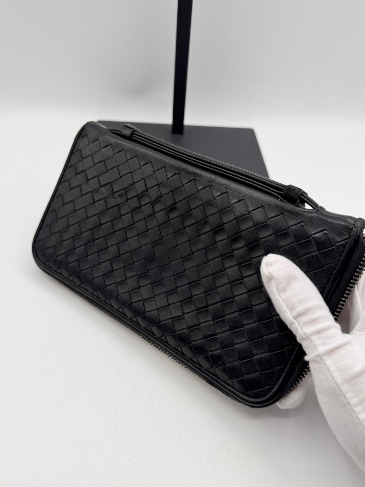 Pre-Owned Bottega Veneta Large Clutch Wallet