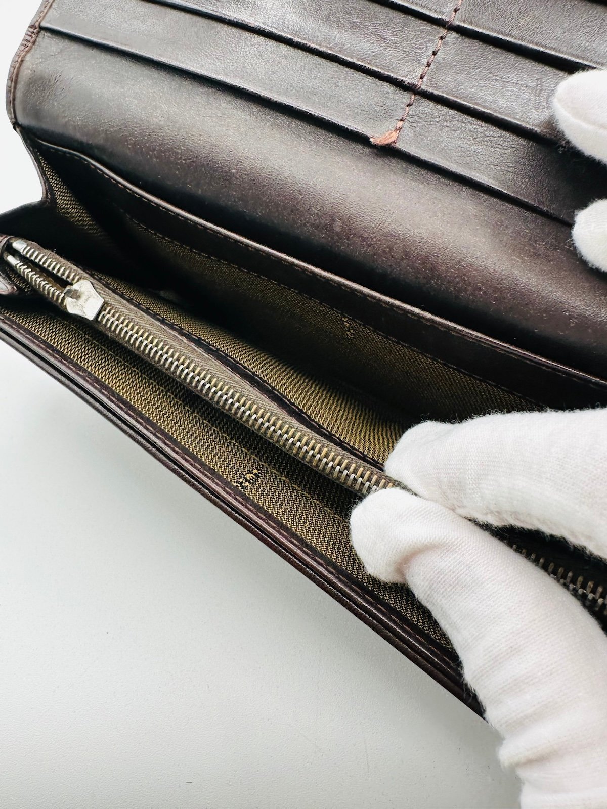 Pre-Owned Fendi Long Flap Wallet