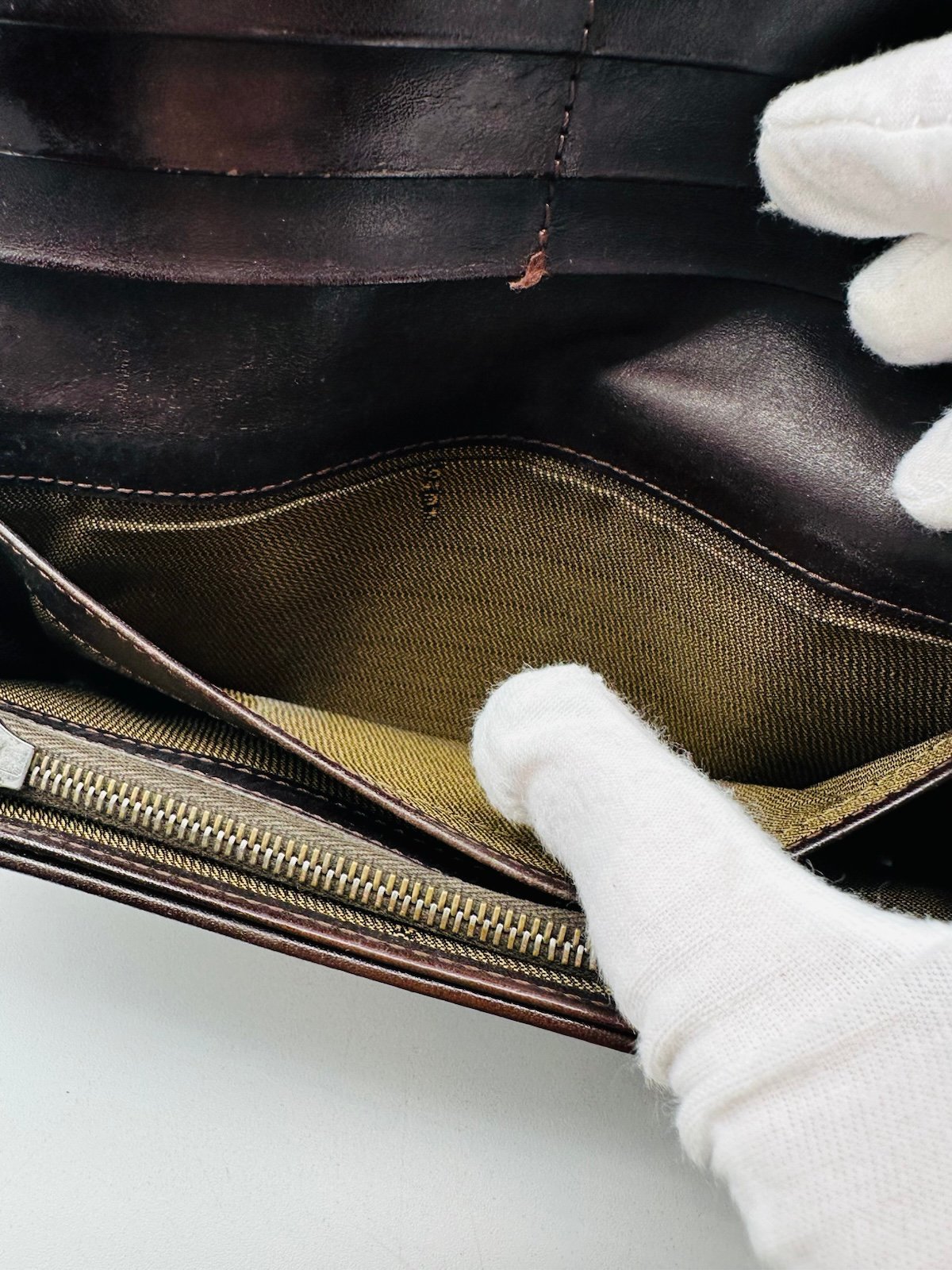 Pre-Owned Fendi Long Flap Wallet