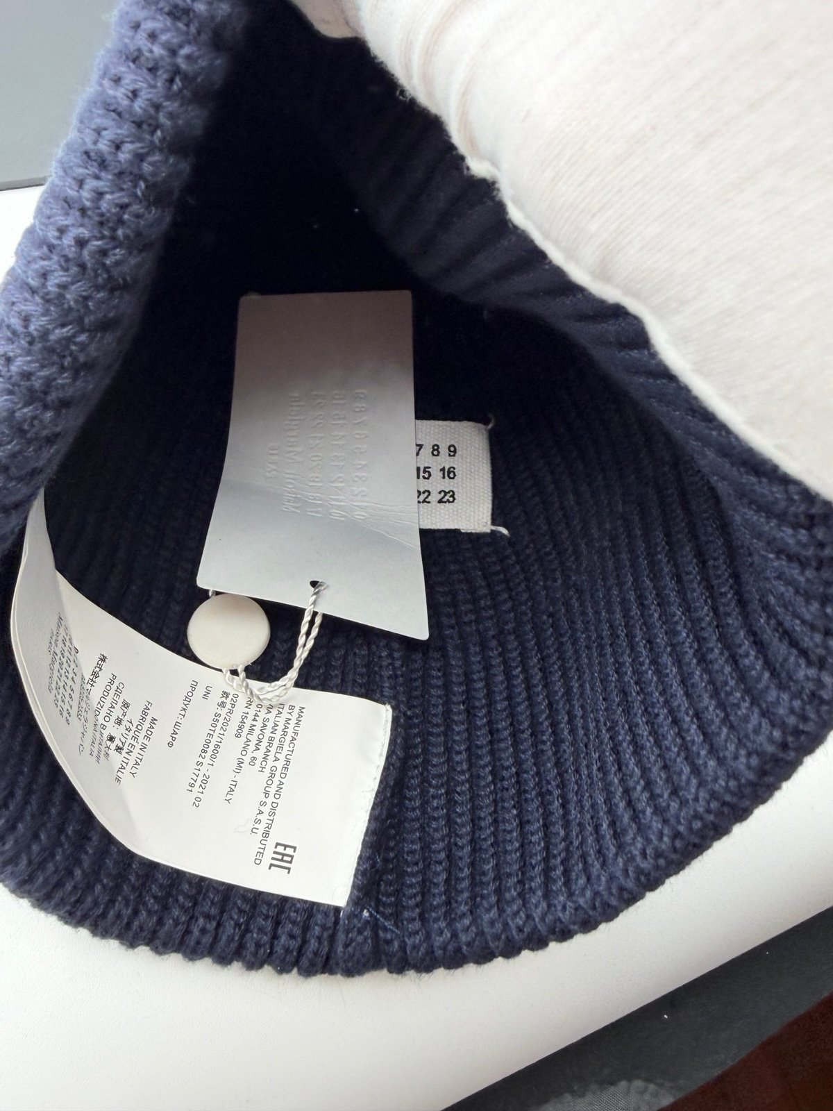 Pre-Owned Maison Margiela 4 Stich Beanie