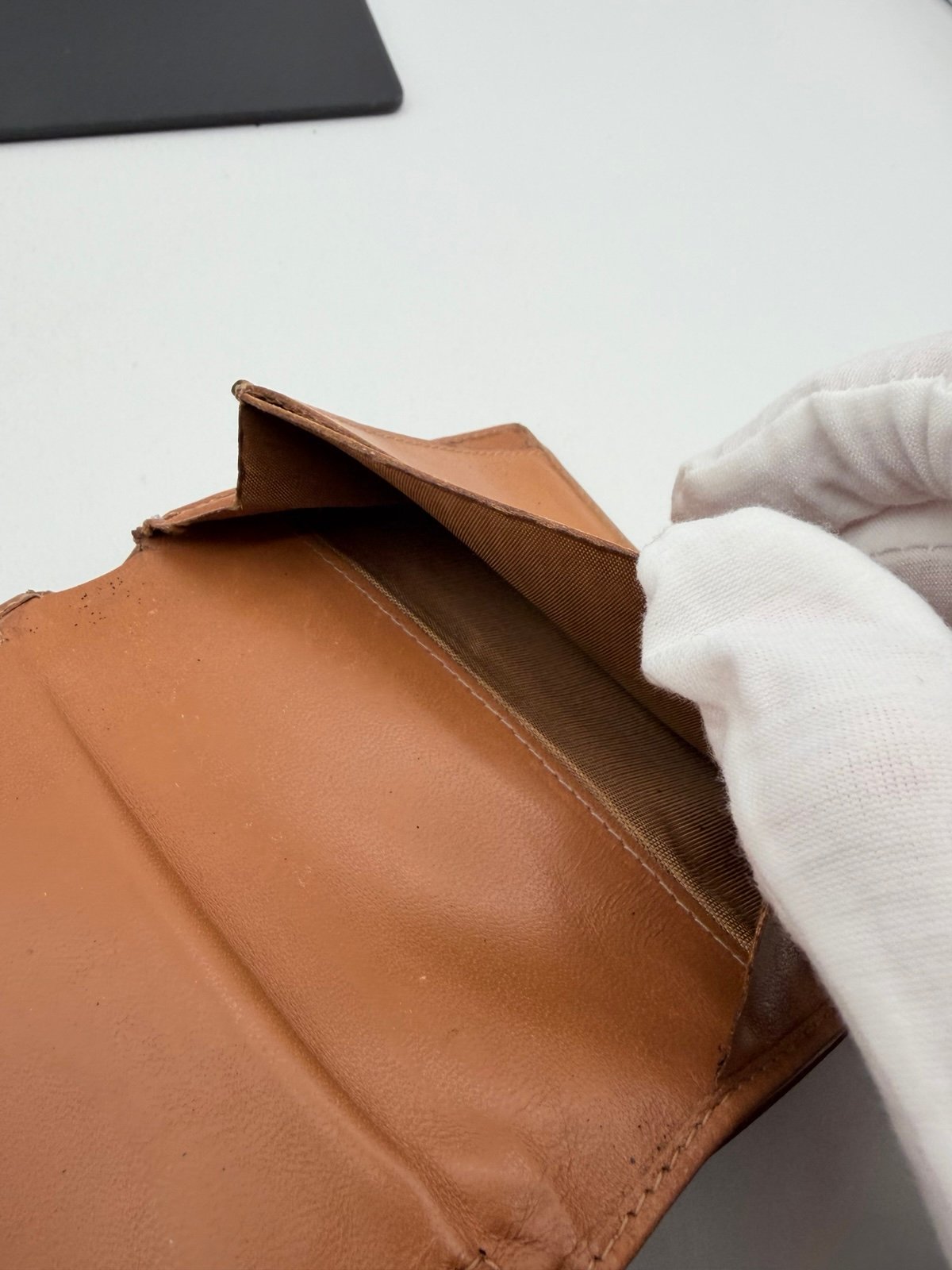 Pre-Owned Celine Triomphe Canvas Bi-Fold Wallet Brown