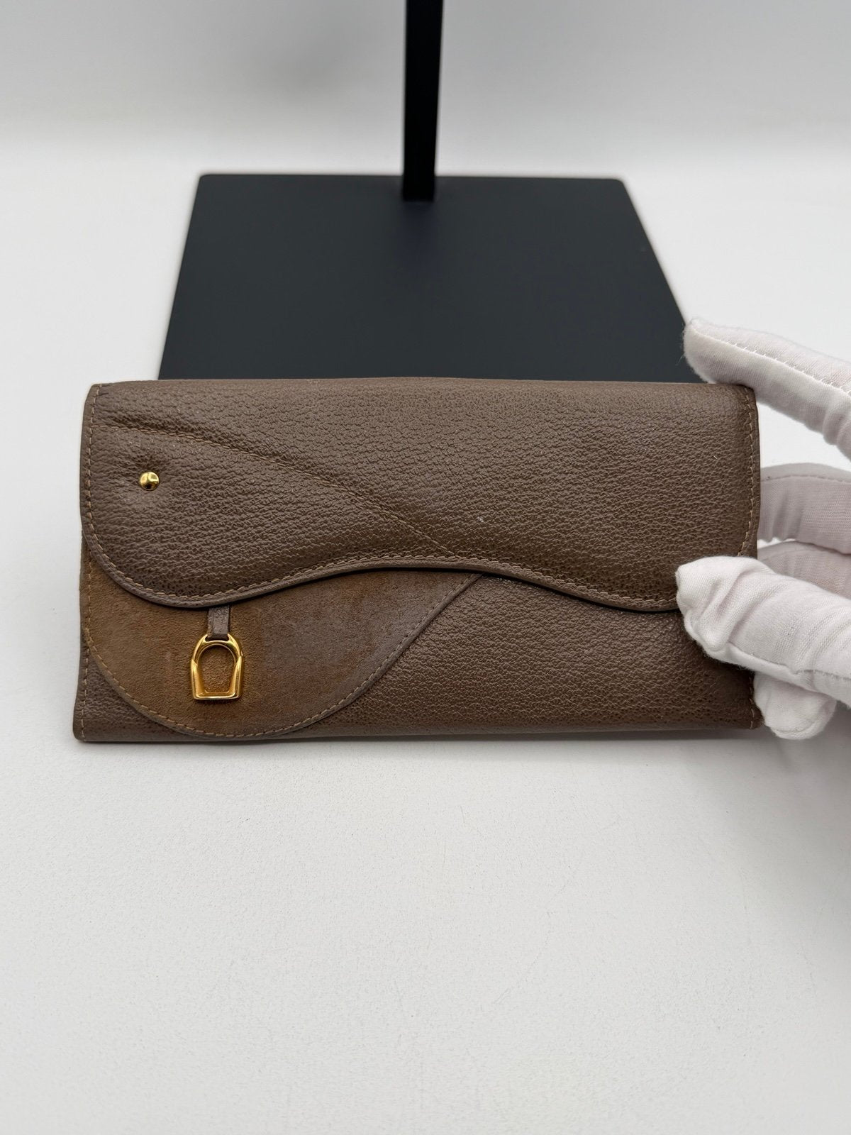 Pre-Owned Gucci Long Leather Wallet