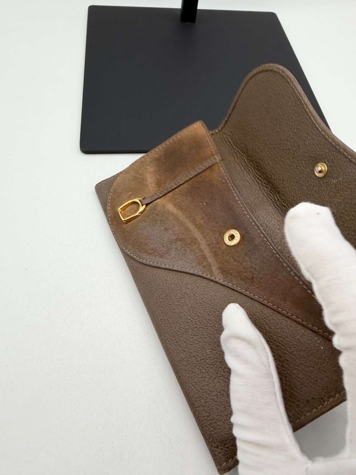Pre-Owned Gucci Long Leather Wallet
