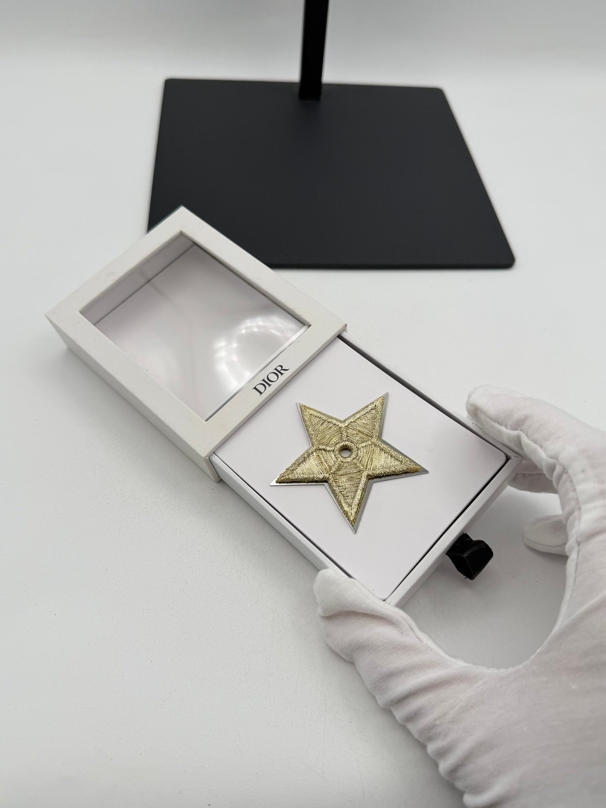 Pre-Owned Dior Christian Star Pin Brooch