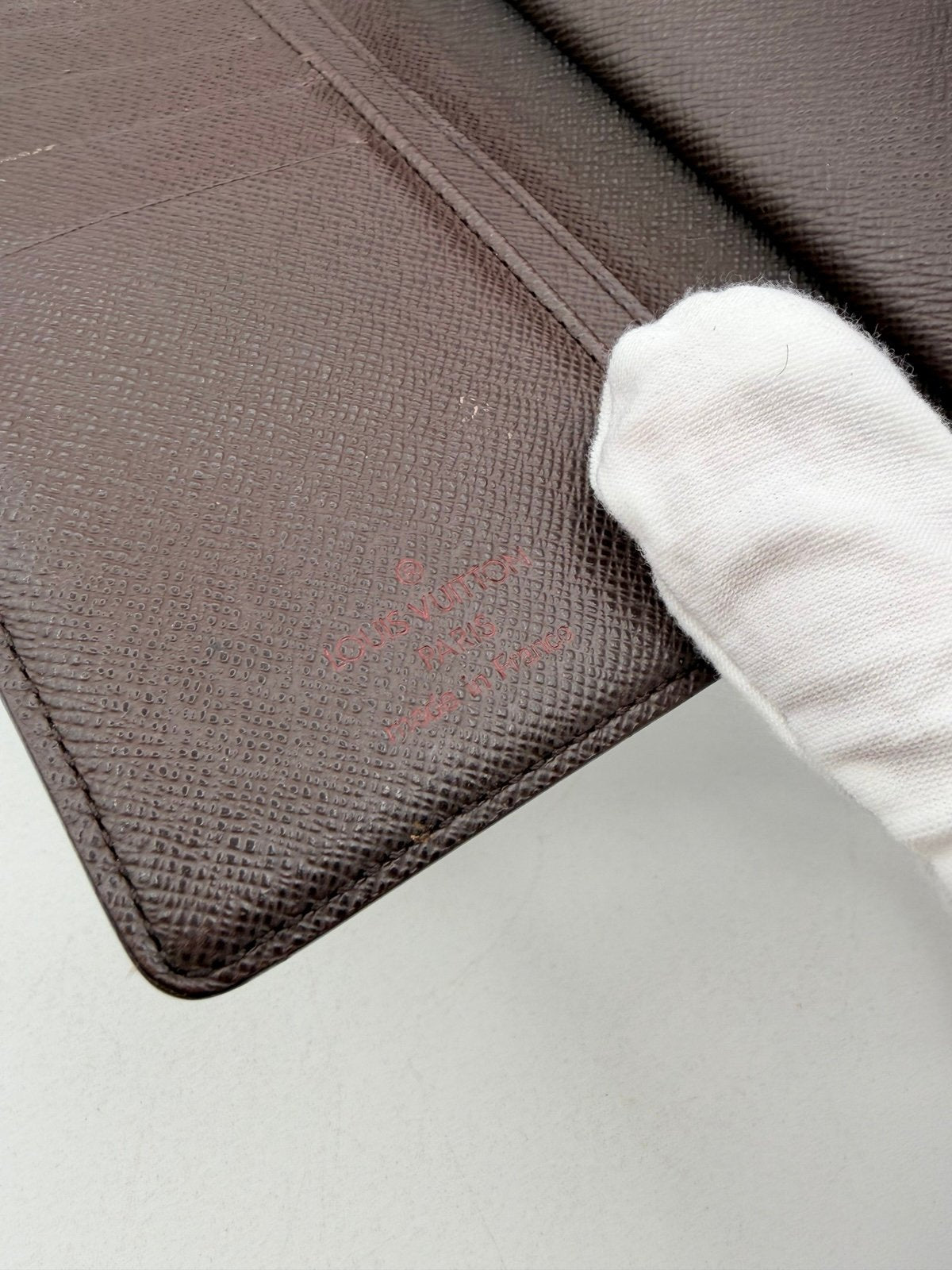 Pre-Owned Louis Vuitton Damier Kisslock Wallet