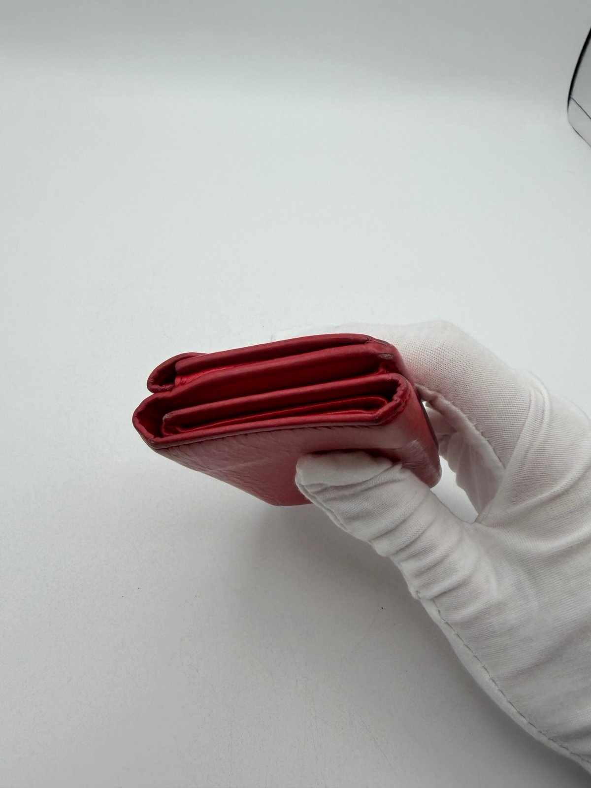 Pre-Owned Balenciaga Compact Tri fold Wallet