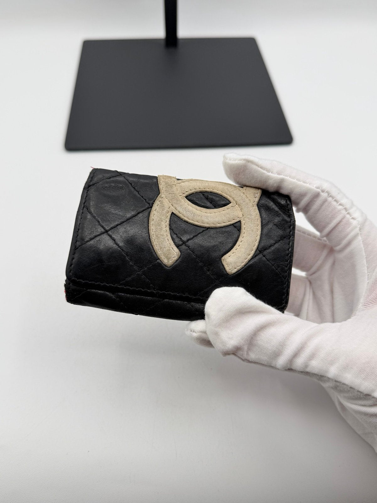 Pre-Owned Chanel Quilted Leather Card holder