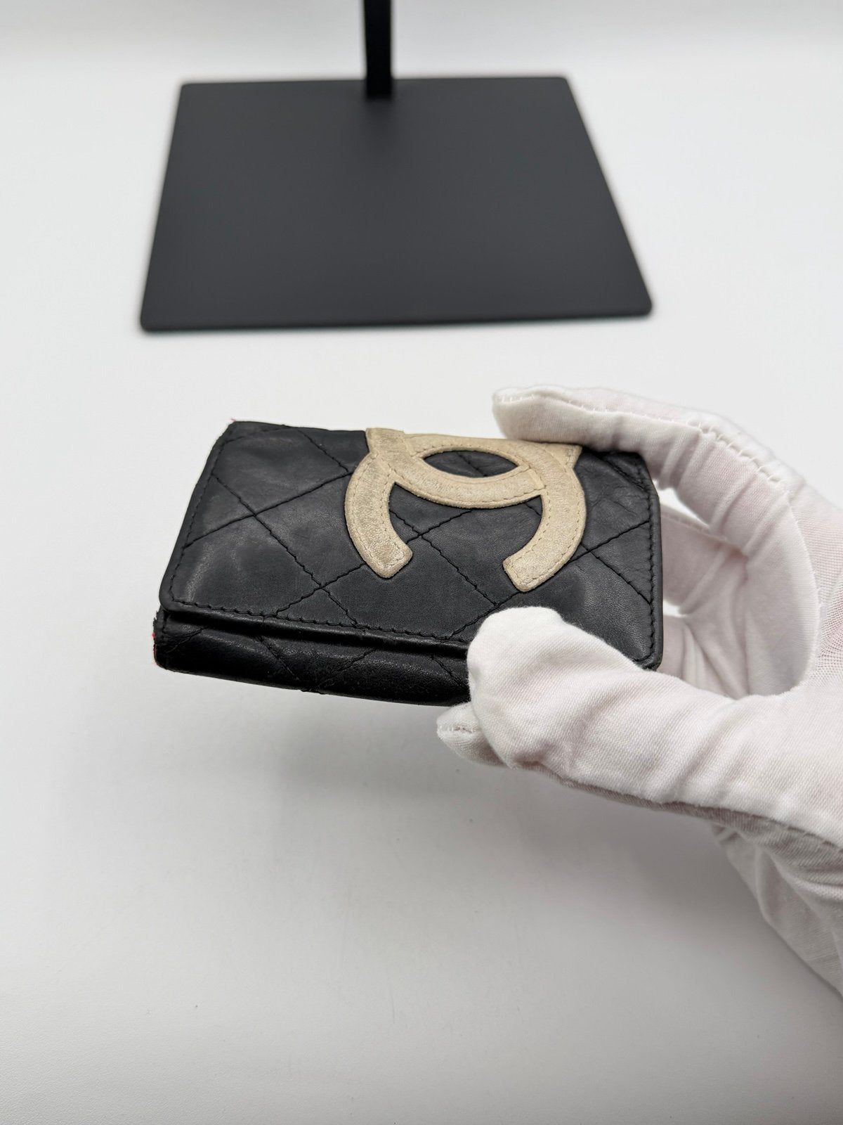 Pre-Owned Chanel Quilted Leather Card holder