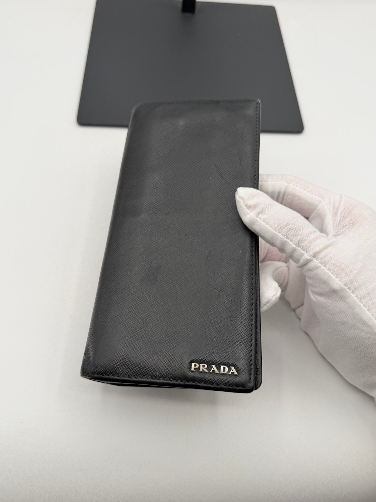 Pre-Owned Prada Long Bi Fold Wallet