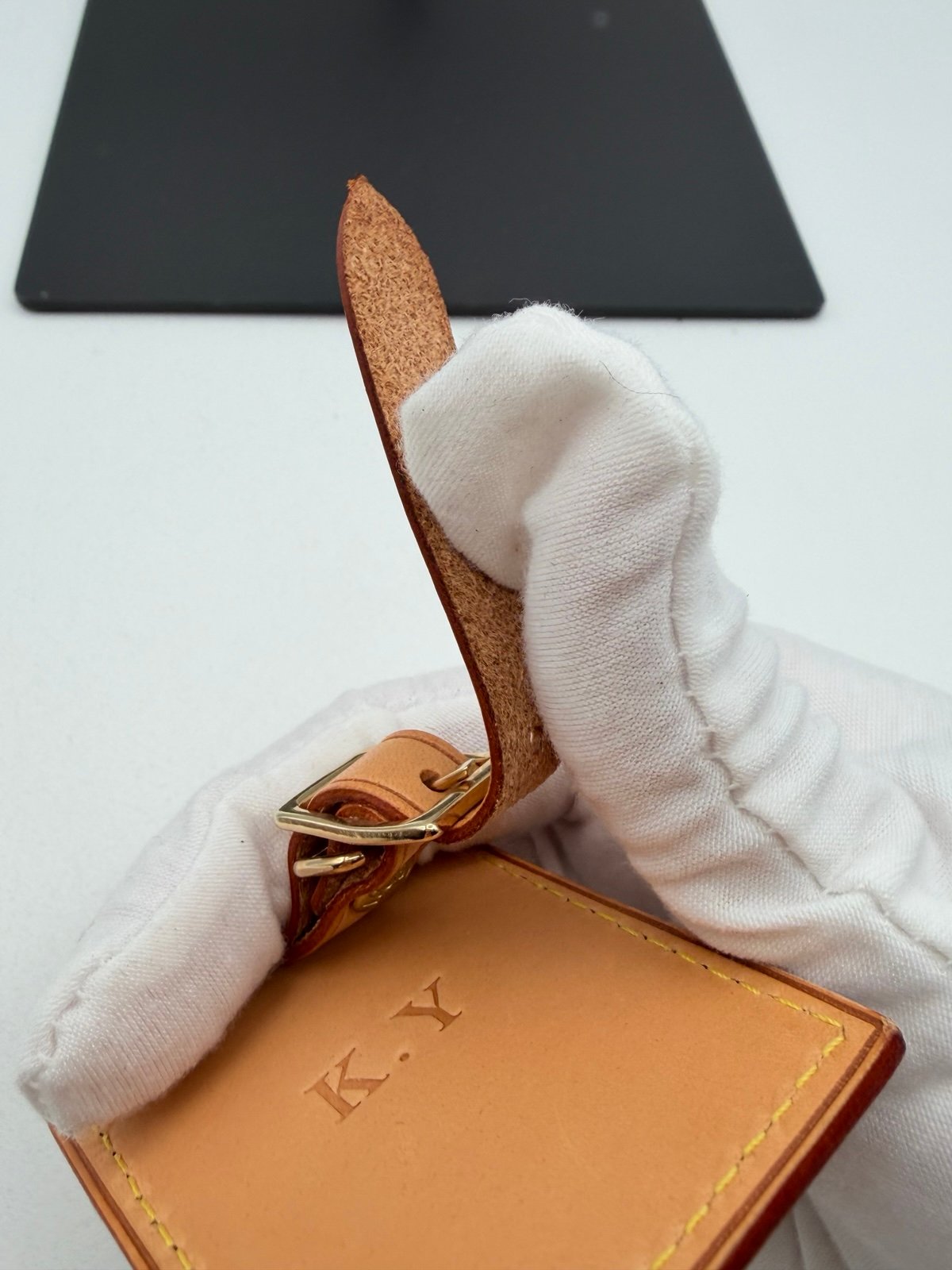 Pre-Owned Louis Vuitton Paris Made in France Luggage Tag