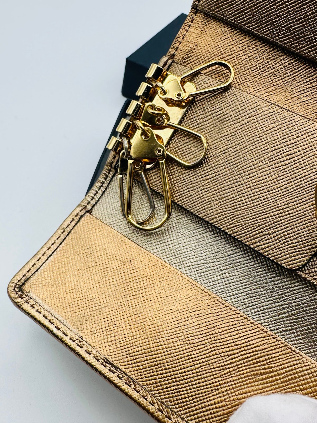 Pre-Owned Burberry Key Holder Wallet