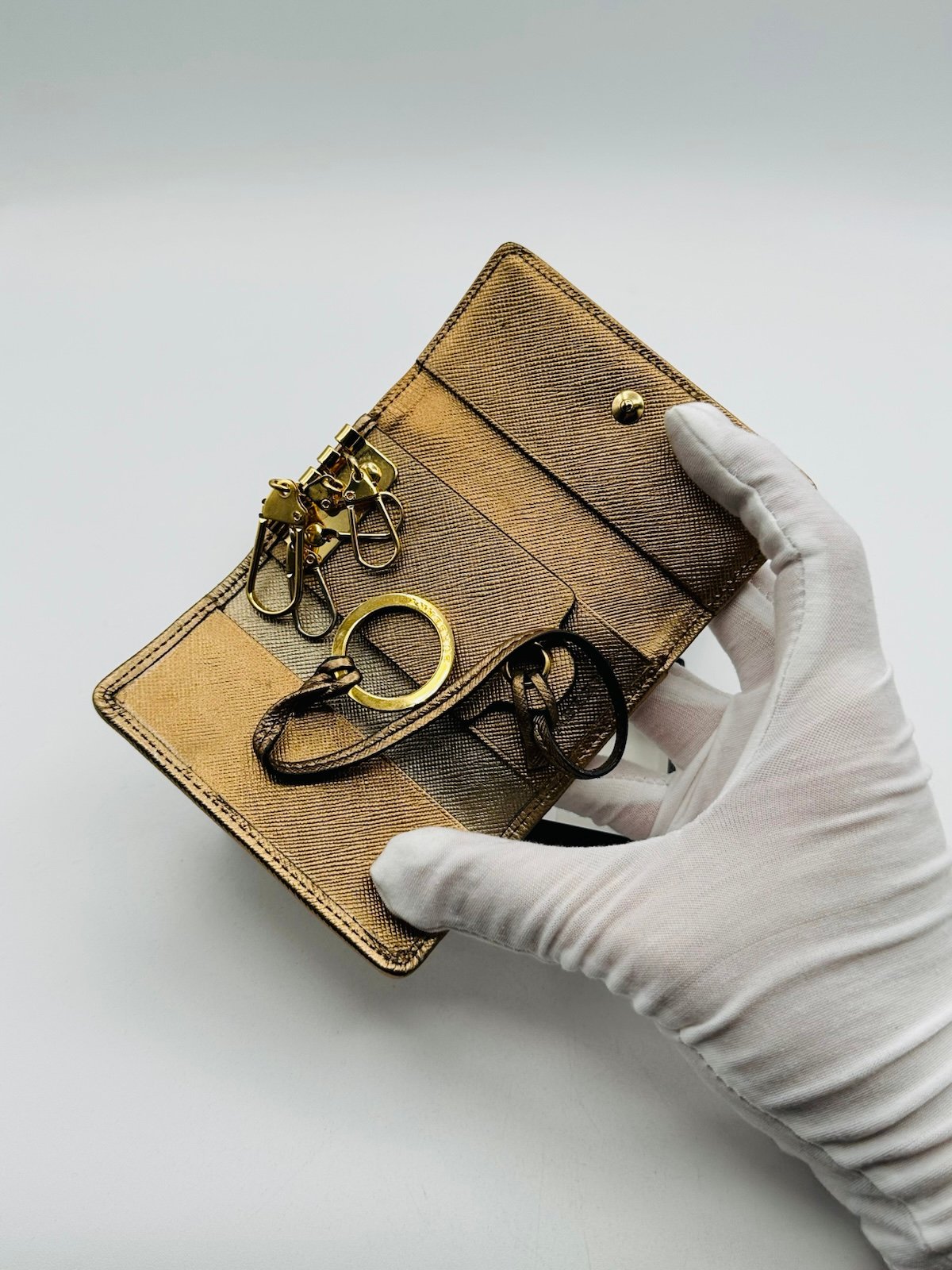 Pre-Owned Burberry Key Holder Wallet