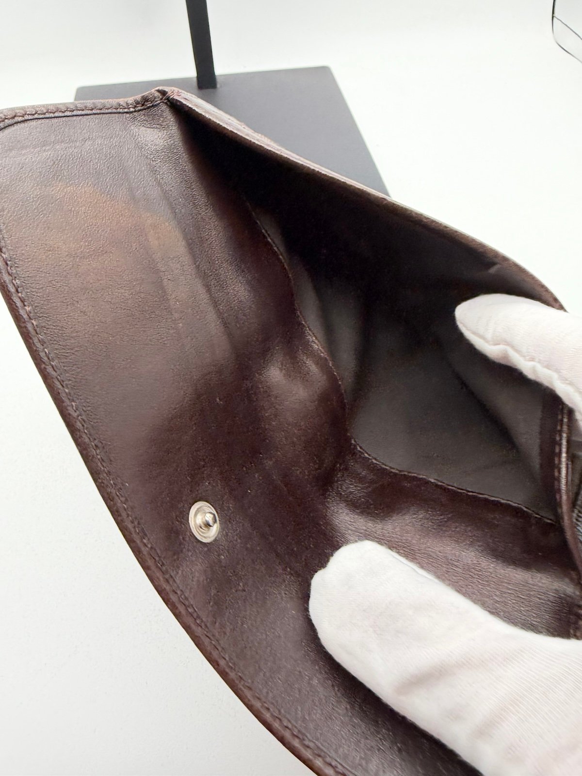 Pre-Owned Fendi Long Zucca Wallet