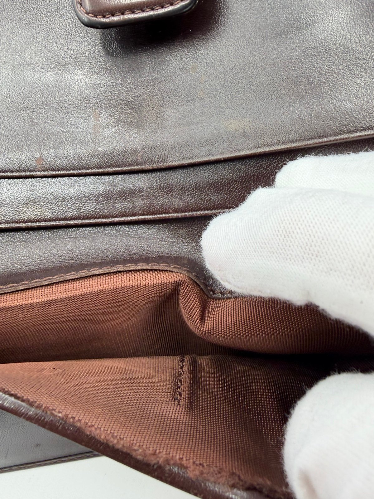 Pre-Owned Fendi Long Zucca Wallet
