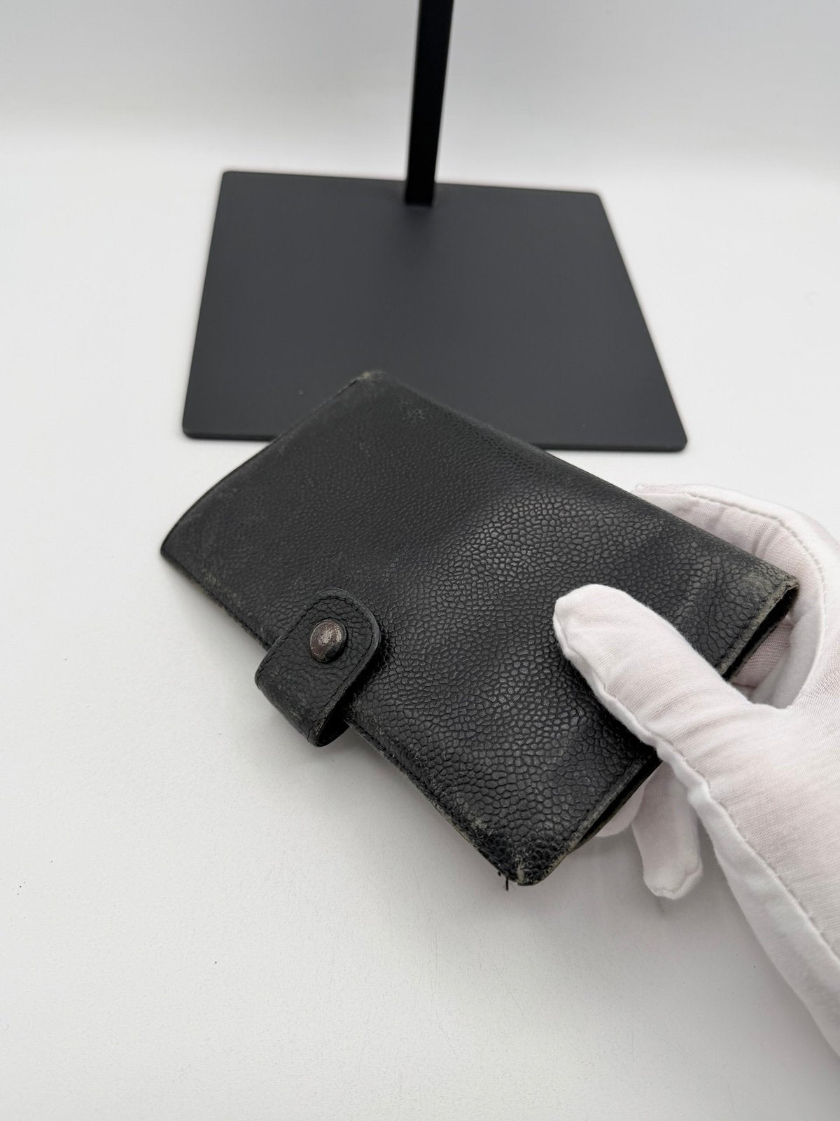 Pre-Owned Chanel Large CC Clasp Wallet