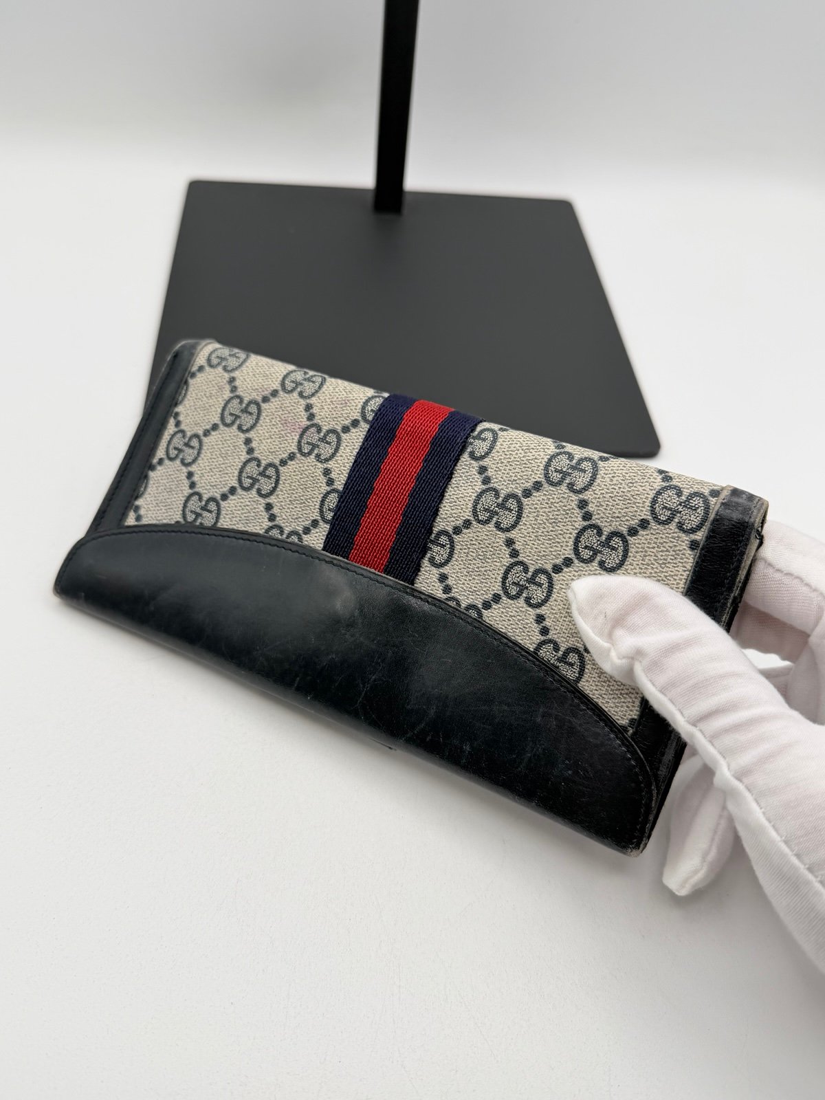 Pre-Owned Gucci Vintage Sherry Line Wallet