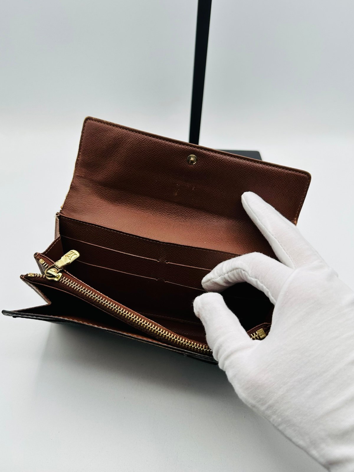 Pre-Owned Louis Vuitton Long Monogram Wallet