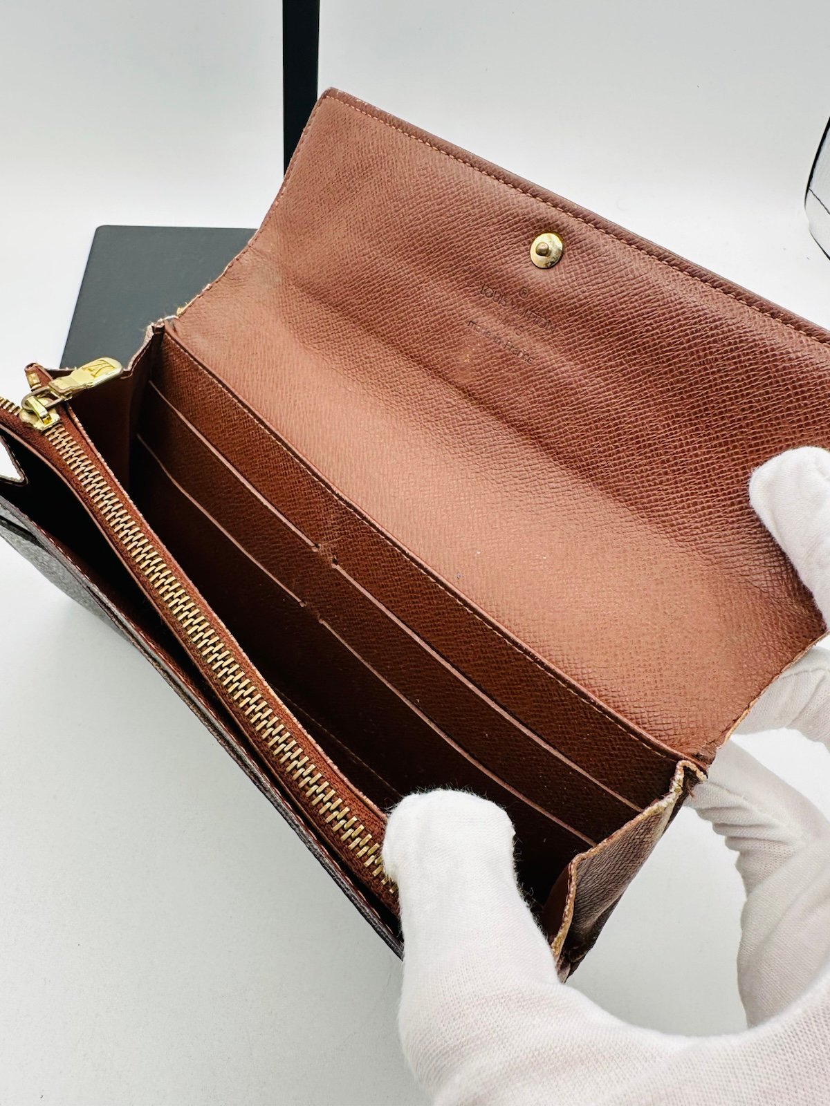 Pre-Owned Louis Vuitton Long Monogram Wallet