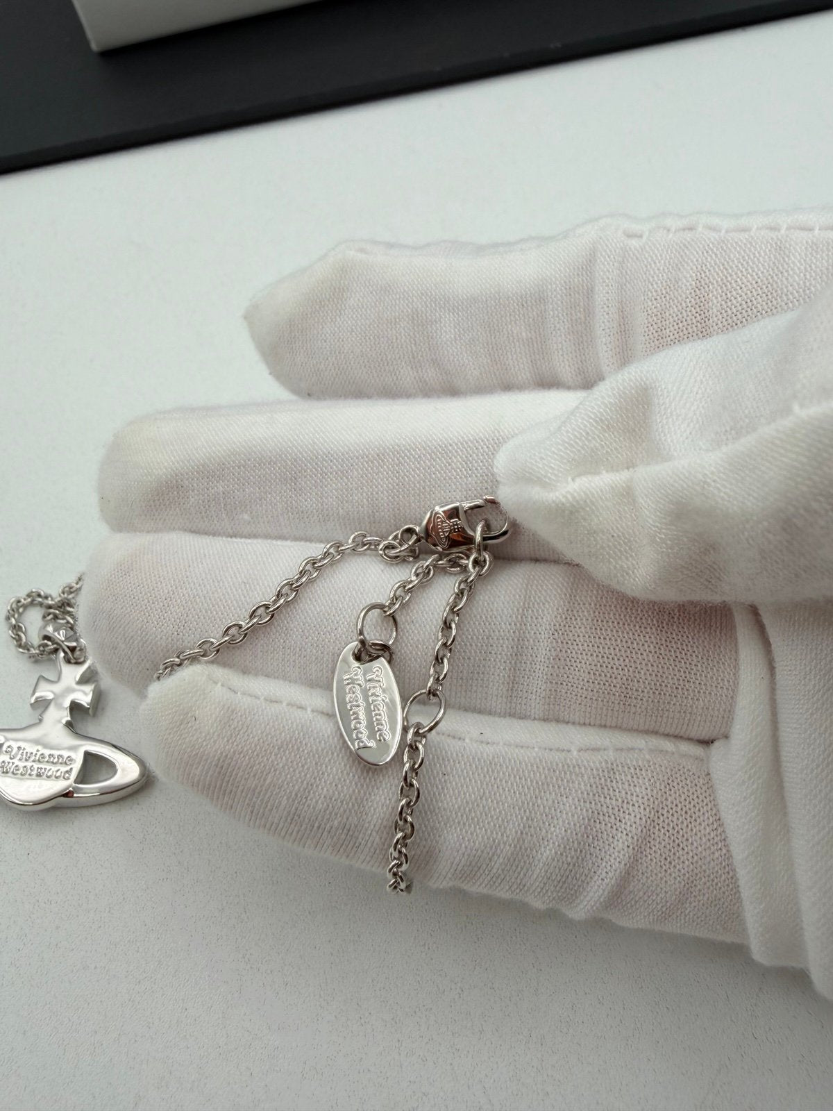 Pre-Owned Vivienne Westwood Orb Pendant Necklace Silver