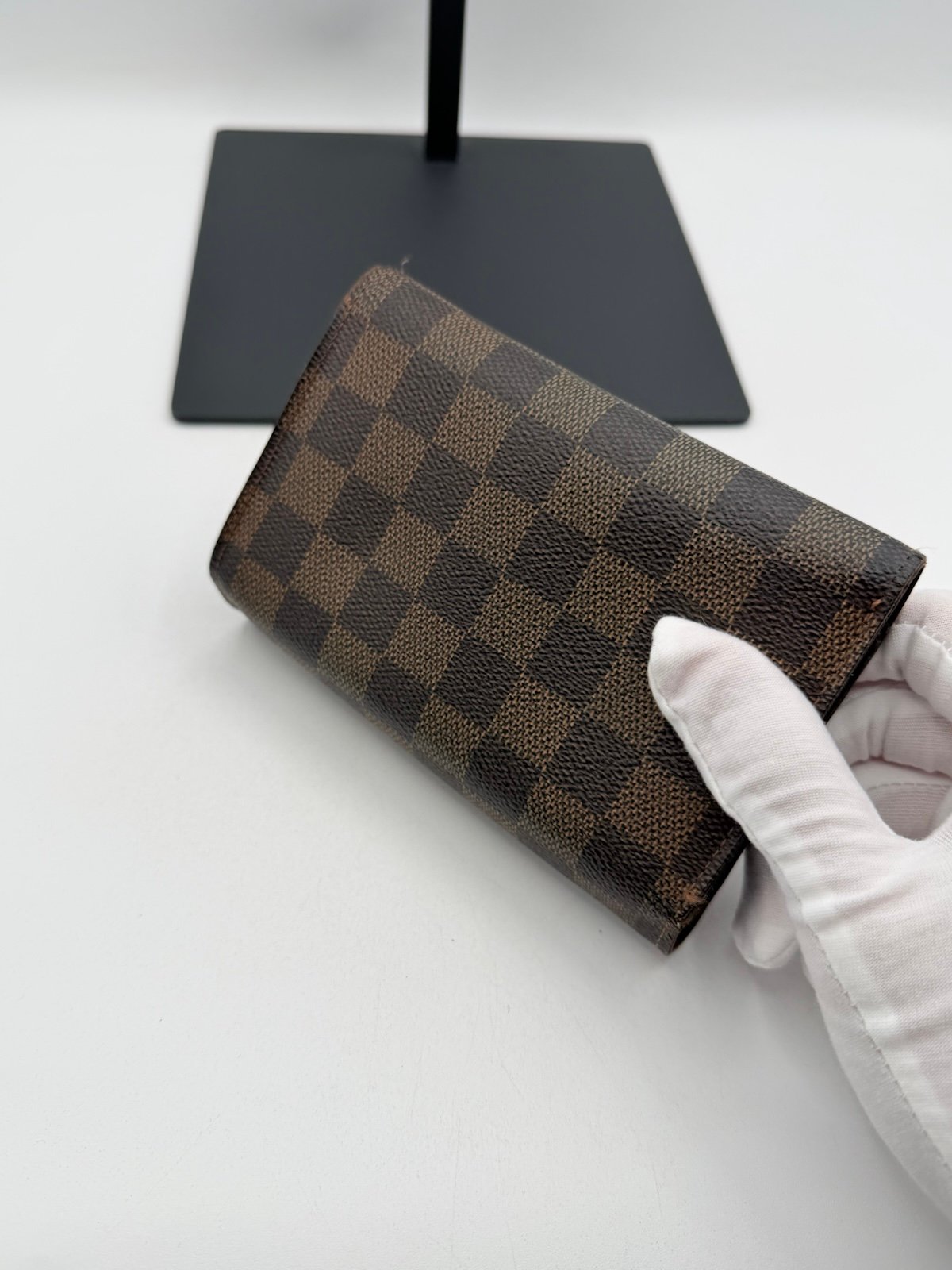 Pre-Owned Louis Vuitton Damier Tri fold Wallet