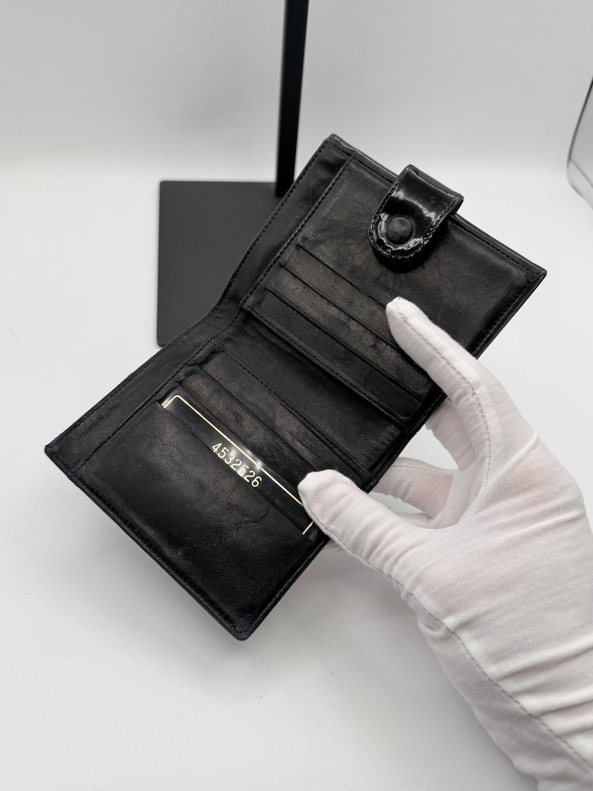 Pre-Owned Chanel Patent Leather CC Wallet