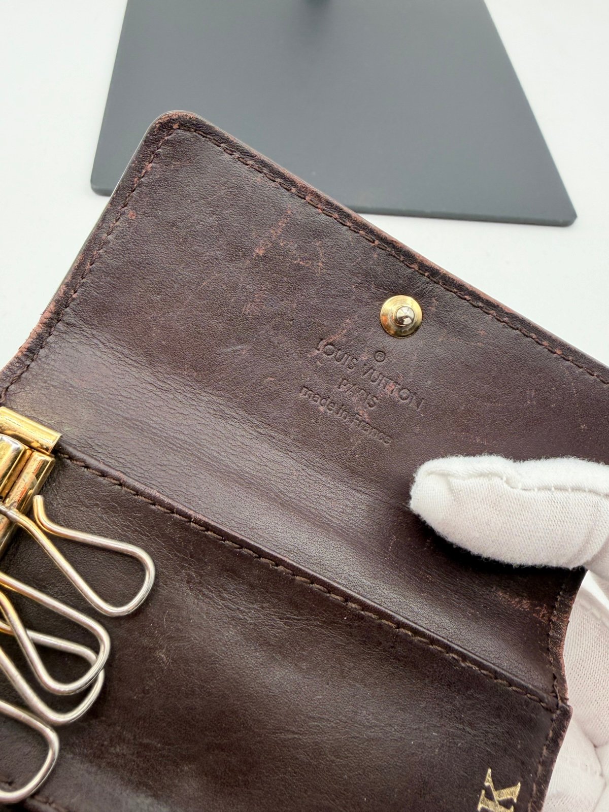 Pre-Owned Louis Vuitton Monogram Vernis Key Holder
