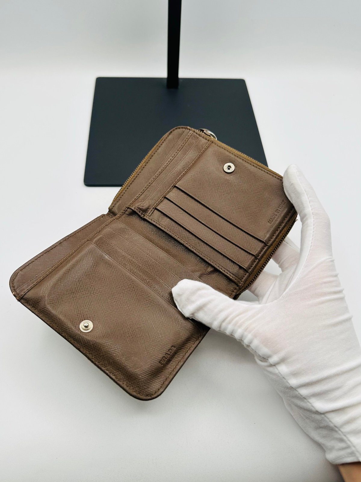 Pre-Owned Prada Quilted Re Nylon Wallet