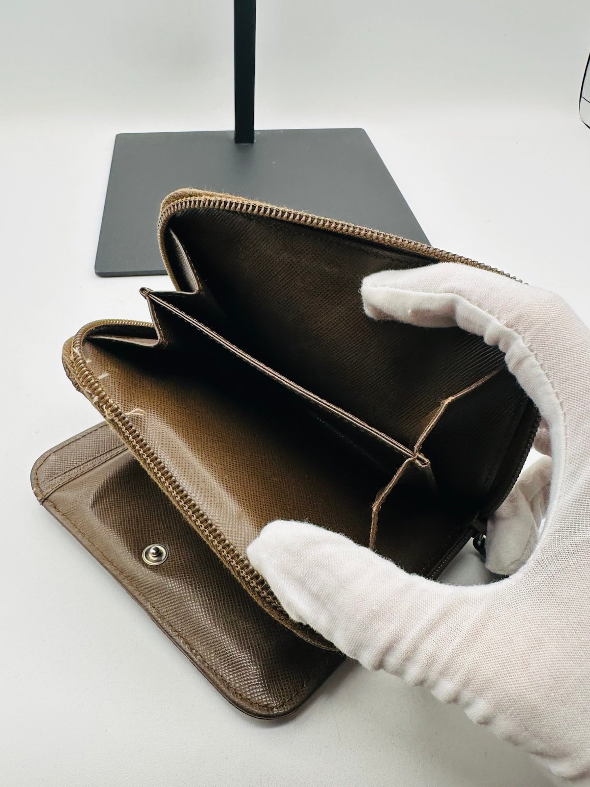 Pre-Owned Prada Quilted Re Nylon Wallet