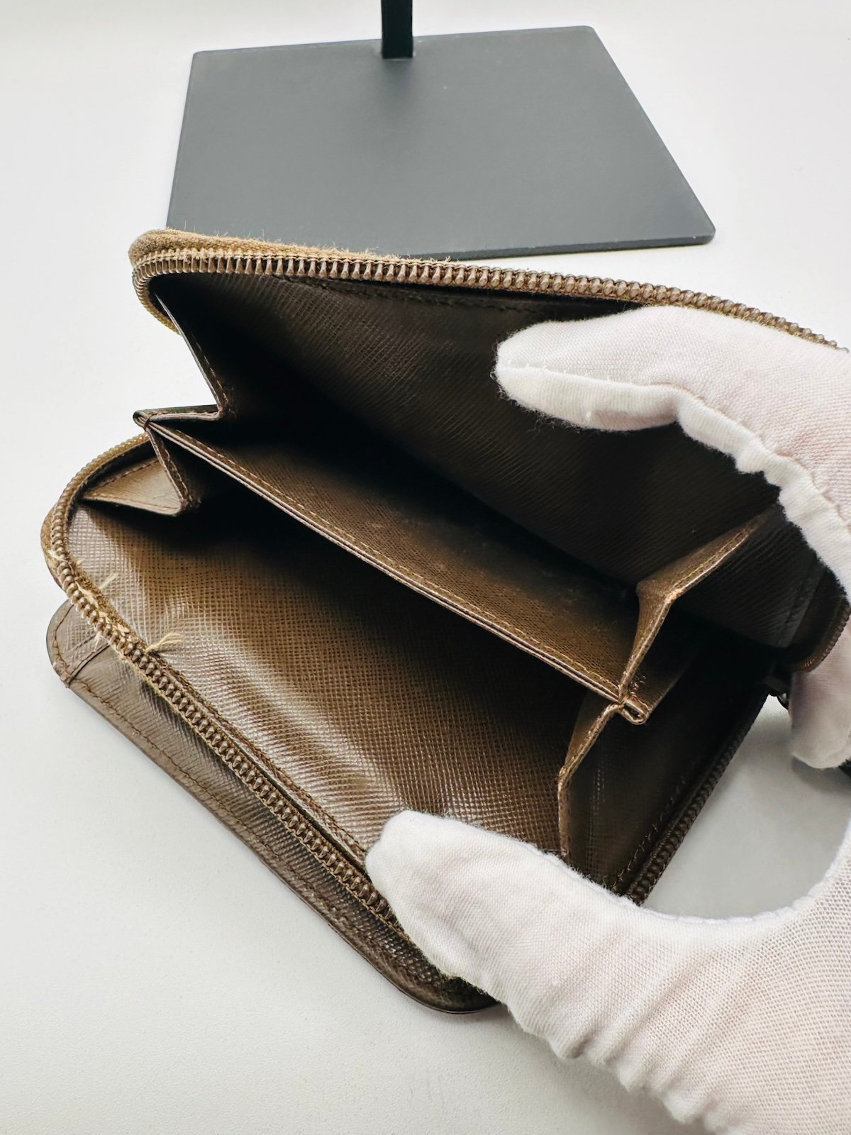 Pre-Owned Prada Quilted Re Nylon Wallet