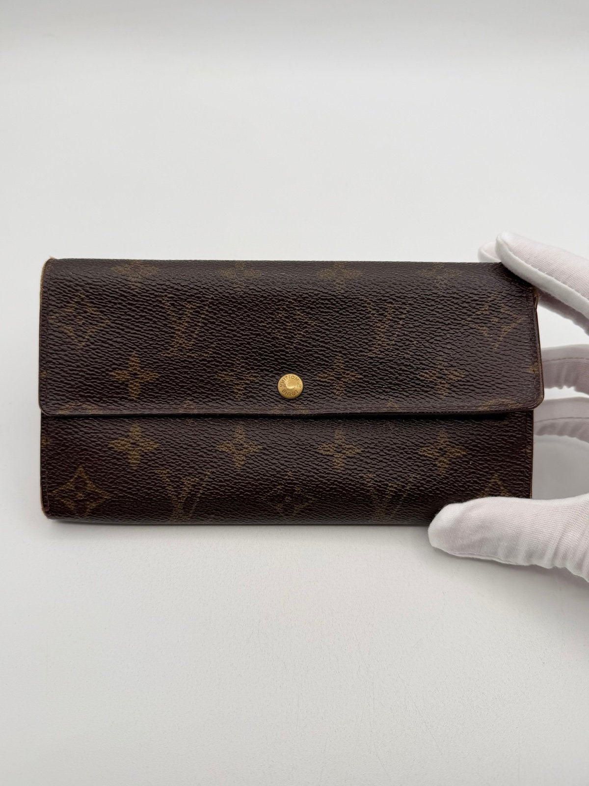 Pre-Owned Louis Vuitton Long Monogram Wallet