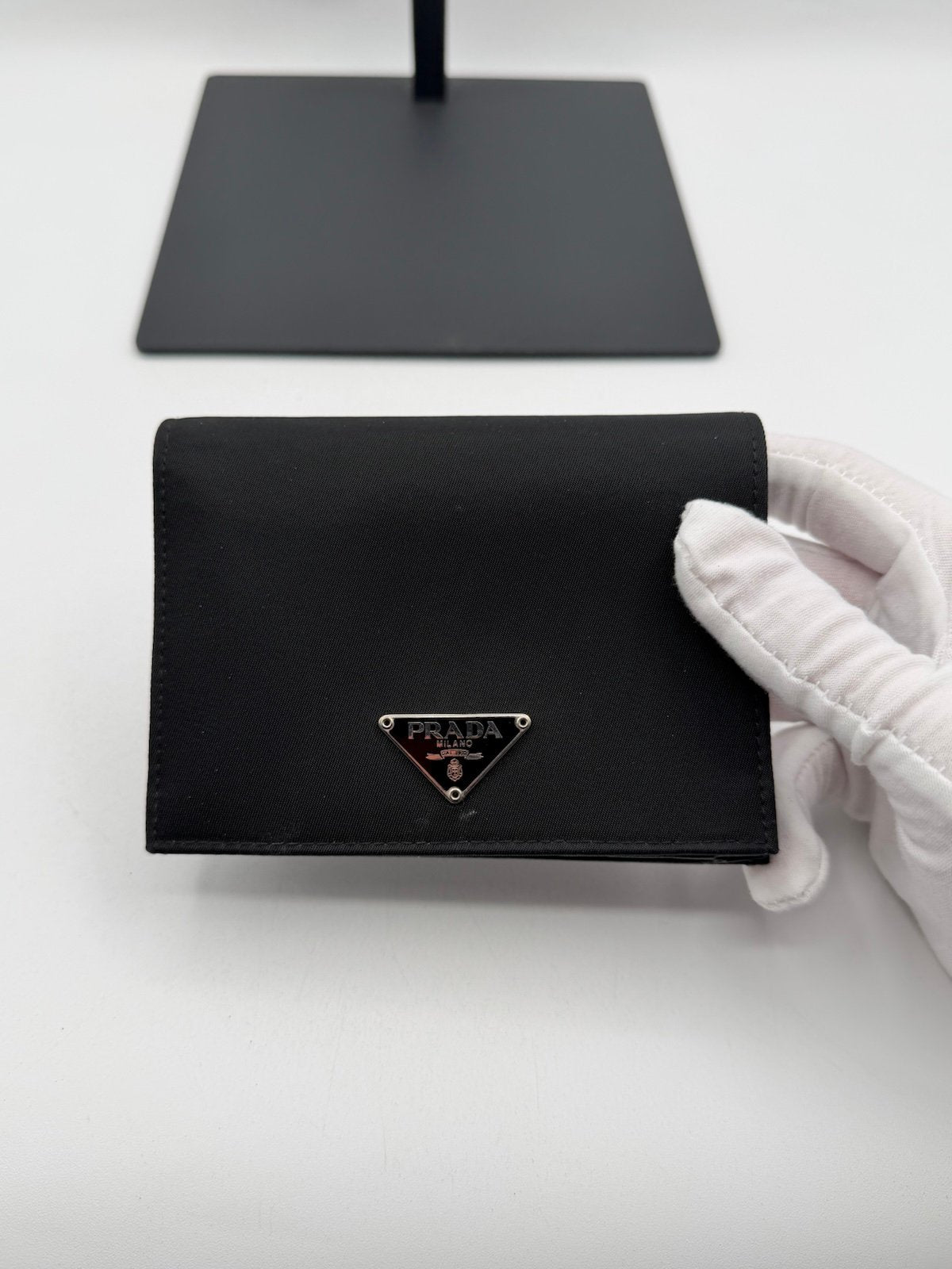 Pre-Owned Prada Nylon Multi Pocket Wallet