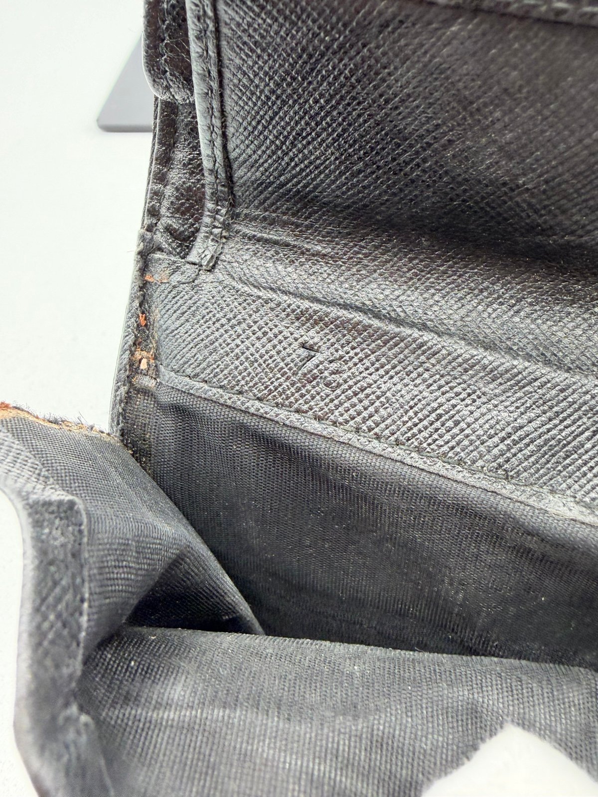 Pre-Owned Prada Nylon Multi Pocket Wallet